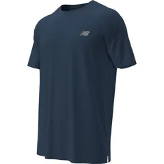 newbalance(ニューバランス) Sport Essentials ショートスリーブTシャツ 陸上 ランニング ウェア Ｔシャツ MT41222、(NNY)NBネイビー