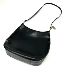 COACH レザーショルダーバッグ ブラック 鑑定済み 正規品 コーチ