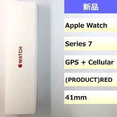 【新品】Apple Watch Series 7　41mm プロダクトレッド/351030532819671
