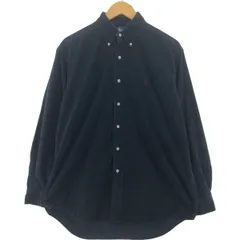 古着 ラルフローレン Ralph Lauren BLAIRE チェック柄 長袖 ボタンダウン コーデュロイシャツ メンズM相当/eaa525211