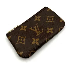 【鑑定済み】正規品 ルイヴィトン LOUIS VUITTON モノグラム ポシェット･クレ M62650 コインケース ポーチ キーリング