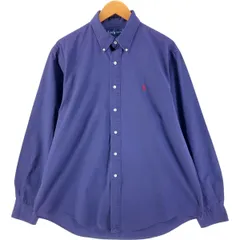 古着 ラルフローレン Ralph Lauren 長袖 ボタンダウンシャツ メンズXL相当/eaa539105