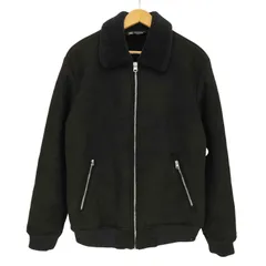 ザラ ZARA ダブルフェイスフェイクスエードジャケット メンズ import：M 