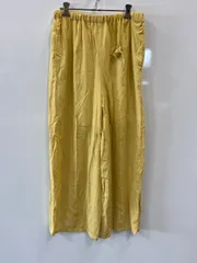 a774⚫︎CIAOPANIC TYPY⚫︎チャオパニックティピー⚫︎ワイド⚫︎パンツ⚫︎sizeM⚫︎黄