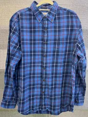 51☆ ST JOHN’S BAY 青色ネルシャツ