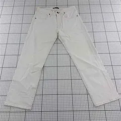 ◇ Θ リーバイス Levi's MADE & CRAFTED SLIM CROP ホワイトデニムパンツ 25 レディース E  【1512220063295】