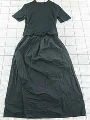 ◇ ⊂ ザラ ZARA 半袖ワンピース ブラック系 Sサイズ レディース E  【1512220063158】