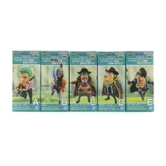 BANDAI SPIRITS フィギュア 全5種セット 「ワンピース」 ワールドコレクタブルフィギュア-シャボンディ諸島 最悪の世代2- 未開封品