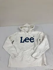 送料無料★Lee リー★スウェットパーカー　スウェットプルオーバー★36 Mサイズ★ホワイト　白　#80120sddのサムネイル