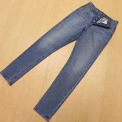 )36★【Levi's Premium】リーバイス プレミアム 501S ビッグE レディース スキニーデニムパンツ ストレッチ w24 ジーパン ジーンズ