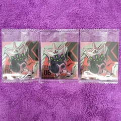 16.ヱヴァンゲリヲン8号機β 3枚　エヴァンゲリヲン 新劇場版 シール ウエハース にふぉるめーしょん 補完計画 ～サードインパクト～