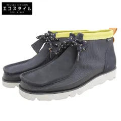 Clarks クラークス Wallabee 2.0 GTX ゴアテックス ブーツ メンズ ネイビー 41 41(EU)