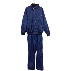 X01099 ウィンドブレーカー上下 YONEX ヨネックス スポーツウェア ネイビー 上下セット Lサイズ トレーニング ウォーキング ランニングウェア