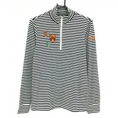 パーリーゲイツ　ボーダー　長袖　シャツ　7　　サイズ　3L　ゴルフウェア 新品タグ付】パーリーゲイツ レディース 長袖 モックシャツ L ゴルフ