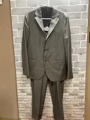 【C1-71】◇ EDIFICE 50サイズ　セットアップパンツ　グレーカラー