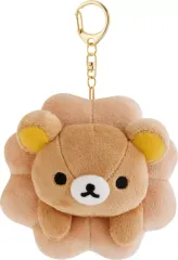 【中古】ぬいぐるみマスコット・ぬいぐるみバッジ リラックマ ぶらさげぬいぐるみ 「リラックマ×ミスタードーナツ」