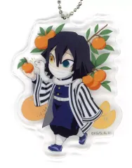 【中古】雑貨 [単品] 伊黒小芭内 ご当地イラスト愛知 アクリルチャーム 「鬼滅の刃 全集中展 刀鍛冶の里編・柱稽古編」 愛知会場限定