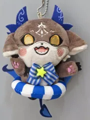 【中古】ぬいぐるみマスコット・ぬいぐるみバッジ でびでび・でびる ぬいぐるみマスコット うきわ 「バーチャルYouTuber にじさんじ でびるんSummer」のサムネイル
