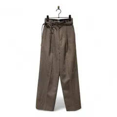 IENA LA BOUCLE (イエナラブークル)ガンクラブチェックスラックスブラウン36