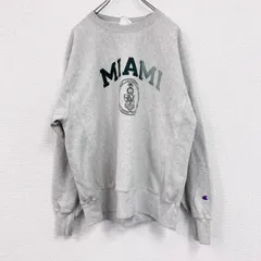 古着 used　Champion　チャンピオン　リバースウィーブ　スウェット/トレーナー　霜降りグレー　Lサイズ