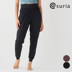 新品 suria ヨガパンツ スリア レディース ジョゼットパンツ su-p695 S