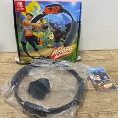 08w15144【動作確認済み】Nintendo Switch用ソフト「リングフィット アドベンチャー」ソフト・リングコン・レッグバンド付 ゲームソフト  ニンテンドースイッチ【中古品】