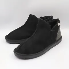 moz MZ453  モズ  ファー ショート あったか ムートン ブーツ レディース  ブラック グレー 新品