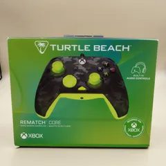 【D26888】TURTLE BEACH コントローラー Rematch Core ゴースト カモブラック＆イエロー 有線 USB Xbox