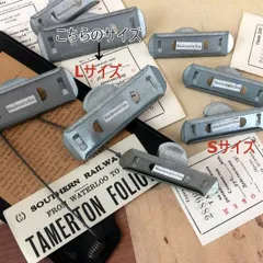 663・A-1305 タイトルクリップL　3個セット　シルバー　ラベルクリップ　ホルダー　タグホルダー　タイトル　値札　ラベル　クリップ　店舗備品　インテリア　値札クリップ