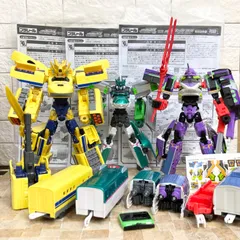 【3体まとめ売り】プラレール 新幹線変形ロボ シンカリオンZ E5はやぶさ ドクターイエロー 500ミュースカイTYPE EVA 新幹線 Z合体 鉄道 玩具タカラトミー TAKARA TOMY