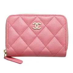 シャネル CHANEL キャビアスキン グレインドカーフ クラシック ココマーク ラウンドジップ コインパース コインケース 財布