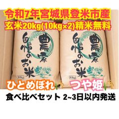 白米20kg小分け2岩手県奥州市前沢産ひとめぼれ令和7年産農家直売