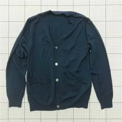 ◇ Θ ユナイテッドアローズ グリーンレーベルリラクシング カーディガン ネイビー S メンズ E  【1512220066005】