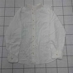 ◇ Θ ブルーレーベル クレストブリッジ BLUE LABEL CRESTBRIDGE バンドカラーシャツ ホワイト系 レディース E  【1512220066272】