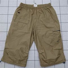 ◇ Θ アディダス adidas カーゴパンツ ベージュ系 Lサイズ メンズ E  【1512220066159】