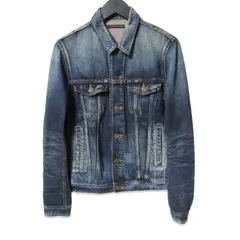 LOUNGE LIZARD ラウンジリザード デニムジャケット CAI 1305 5293 ダメージ加工 コットン 日本製 インディゴ 1 27112437