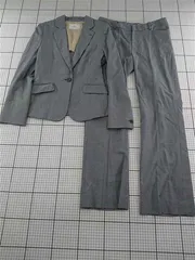 ◇ Θ ウィズパフォーマンス with Performance パンツスーツ セットアップ 9号 グレー系 レディース E  【1512220066418】