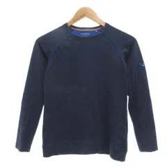 マムート MAMMUT Tシャツ カットソー M 長袖 ラグランスリーブ ワンポイント ロゴ クルーネック 青 ブルー /NUのサムネイル