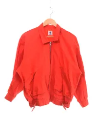 イッセイミヤケ ISSEY MIYAKE 80s HAI SPORTING GEAR コットンブルゾン 80's サイドアジャスター 変形ポケット ジャケット レッド Mサイズ 103MT-3791のサムネイル