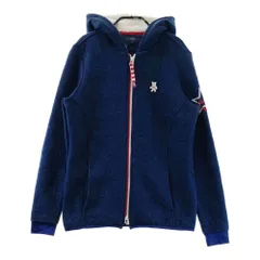 サイズ：L CALLAWAY キャロウェイ  長袖ジップパーカー 星柄 ネイビー系 [240101568982] ゴルフウェア レディース ストスト