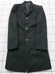 ◇ ⊇ エイチアンドエム H&M チェスターコート ブラック系 EUR42 メンズ E  【1512220067606】