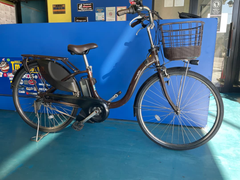 【訳あり特価/店頭引取1万円引】電動自転車 YAMAHA PAS With (2021年) カカオ 26インチ TM-0000001