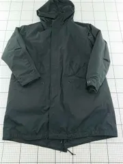 ◇ ⊇ バックナンバー BACK NUMBER モッズコート BN4401613104 ブラック系 メンズ M E  【1512220069907】