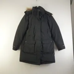 NEPA レディース95 ダウン ファー アウター ブラック L2912