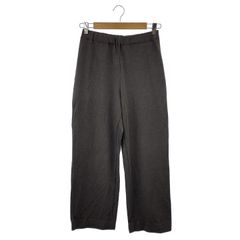 JURGEN LEHL (ヨーガンレール)ウールシルクイージーパンツブラウンM