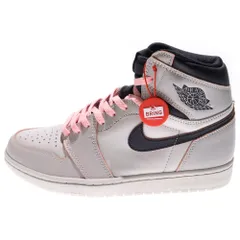 NIKE (ナイキ) AIR JORDAN 1 HIGH OG NYC TO PARIS エアジョーダン 1 ハイカットスニーカー グレー US8.5/26.5cm CD6578-006