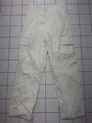 ◇ ⊂ ナノ・ユニバース nano・universe カーゴパンツ アイボリー系 サイズL メンズ E  【1512220062663】