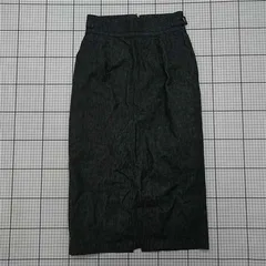 ◇ Θ アンクレイヴ uncrave デニムタイトスカート ブラック系 レディース E  【1512220062502】