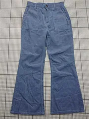 ◇ ⊇ ディスコート Discoat コーデュロイパンツ Mサイズ ブルー系 レディース E  【1512220064155】