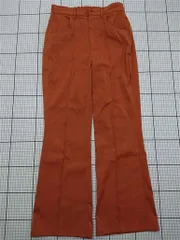 ◇ ⊇ コーエン coen フレアパンツ オレンジ系 Mサイズ レディース E  【1512220062724】